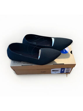 Call It Spring Tatianaa Black Pointed-Toe Ballet Flats Size 7 ✨ BNIB